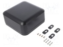 Enclosure: multipurpose; X: 160mm; Y: 160mm; Z: 70mm; polycarbonate