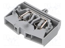 Terminal block; ways: 1; 0.08÷2.5mm2; spring clamp; 800V; 24A
