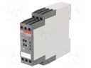 Timer; 0,05s÷300h; DPDT; 24÷240VAC; 24÷48VDC; DIN; -20÷60°C; IP20
