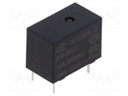 Relay: electromagnetic; SPST-NO; Ucoil: 12VDC; 10A; 10A/250VAC