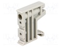 Holder; Application: ZG-G,ZUG,ZUG-G; grey; Width: 10mm; polyamide
