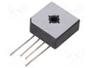 Single-phase bridge rectifier; Urmax: 200V; If: 35A; Ifsm: 400A