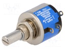 Potentiometer: shaft; multiturn; 100Ω; 2W; ±5%; 6.35mm; Series: 534