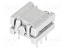 IDC transition; PIN: 6; DIL 7,62mm; IDC,THT; for ribbon cable