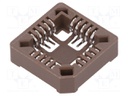 Socket: PLCC; PIN: 20; phosphor bronze; tinned; 1A