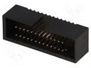 Socket; IDC; male; PIN: 26; straight; THT; gold flash