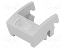 Bezel with window; Application: MEC3ATH9; Colour: grey