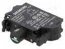 Illuminating unit; 22mm; 3SU1.5; -25÷70°C; Illumin: LED; front