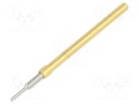 Test probe; Operational spring compression: 4.2mm; 3A; Ø: 1.6mm