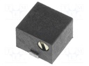 Potentiometer: mounting; horizontal,multiturn; 100kΩ; 250mW; SMD