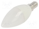 LED lamp; warm white; E14; 230VAC; 470lm; 4.7W; 180°; 3000K; 3pcs.