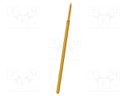 Needle-like test probe; Operational spring compression: 4.3mm