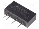 Converter: DC/DC; 1W; Uin: 4.75÷5.25V; 12VDC; Iout: 83mA; SIP7; 2.1g
