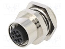 Socket; M12; PIN: 5; female; A code-DeviceNet / CANopen; THT; IPX7