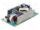 AC/DC Open Frame Power Supply (PSU), ITE & Medical, 1 Output, 60 W, 80V AC to 264V AC