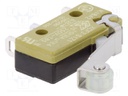 Microswitch SNAP ACTION; with lever (with roller); SPDT; Pos: 2