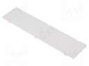 Stopper; UL94V-0; Mat: ABS; grey; Application: ZD1010J-ABS-V0