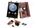 Dev.kit: with display; TFT; 2.8"; 240x320; Display: graphical; 5VDC