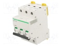 Circuit breaker; 230/400VAC; Inom: 16A; Poles: 3; DIN; Charact: K