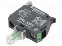Illuminating unit; 22mm; Harmony XB4; -25÷70°C; Illumin: LED