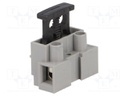 Terminal block; screw terminal; ways: 1; 0.5÷2.5mm2; terminals: 2