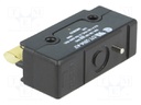 Microswitch SNAP ACTION; with lever (with roller); DPDT; Pos: 2