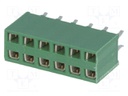 Socket; pin strips; HV-100; female; PIN: 12; straight; 2.54mm; THT