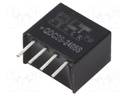 Converter: DC/DC; 2W; Uin: 21.6÷26.4V; 5VDC; SIL4; 7x11.7x10mm