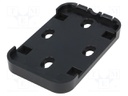 Accessories: holder; 95x60mm; Colour: black; Enclos.mat: ABS