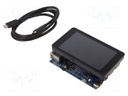 Dev.kit: STM32; ST-LINK/V2,STM32MP157,LCD display