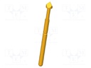Needle-like test probe; Operational spring compression: 2.4mm