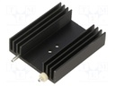 Heatsink: extruded; U; SOT32,SOT93,TO126,TO218,TO220,TO247,TOP3