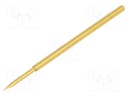 Needle-like test probe; Operational spring compression: 4.2mm