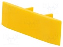 Protection; Application: ZUG-10; yellow; Width: 10mm; polyamide