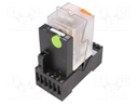 Timer; 1s÷10days; 3PDT; 250VAC/10A; 230VAC; DIN; -40÷55°C; PIN: 13