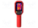 Infrared camera; LCD TFT 2,8"; 80x60; 9Hz; -10÷400°C; 51°x38°