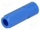 Plug housing; Application: FM1012,FM1046; blue