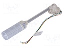 Signaller: signalling column; LED; red/orange/green; 24VDC; 24VAC