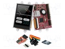 Dev.kit: with display; TFT; 2.4"; 240x320; Display: graphical; 5VDC