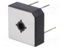 Single-phase bridge rectifier; Urmax: 100V; If: 35A; Ifsm: 400A