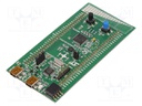 Dev.kit: STM32; STM32F072RBT6; USB B mini,pin strips