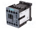 Contactor: 4-pole; NO x4; 24VDC; 10A; DIN,on panel; 3RH20; -25÷60°C