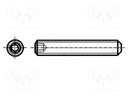 Screw; M10x16; DIN: 913; Head: without head; imbus; steel; HEX 5mm