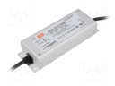Power supply: switched-mode; LED; 74.55W; 35÷71VDC; 1050mA; IP67