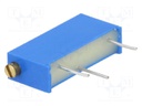 Potentiometer: mounting; multiturn; 100kΩ; 0.75W; ±10%; linear