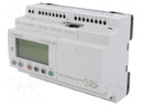 Programmable relay; IN: 16; OUT: 8; OUT 1: relay; 24VDC; DIN; IP20