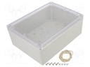 Enclosure: multipurpose; X: 165mm; Y: 220mm; Z: 85mm; Ritec; IP65