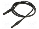 Test lead; 32A; banana socket 4mm,banana plug 4mm; insulated