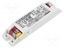 Power supply: switched-mode; LED; 10W; 2.5÷45VDC; 150÷700mA; IP20