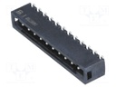 Connector: wire-board; female; PIN: 10; 2.54mm; SMT; socket; 6A